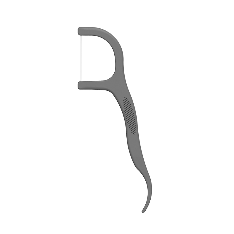 Inaprubahan ng ISO na Multifunctional Recyclable Dental Floss Pick ng ABS Plastic Toothpick na May Dental Floss