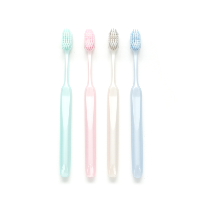 PP Handle Ultra-fine Soft PBT Sharpened Bristle Adult Deep Cleaning Nakakatugon sa Mga Pamantayan ng USA Elegant Color Toothbrush